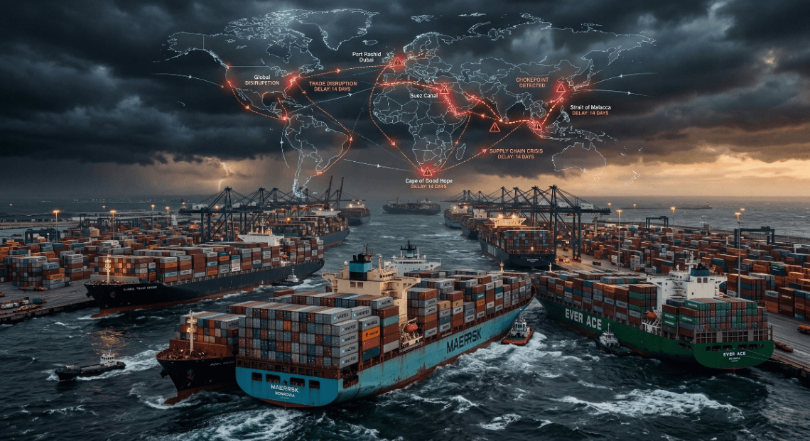 Supply Chains Under Siege: How Global Shipping Disruptions Are Rewriting World Trade - blogg8